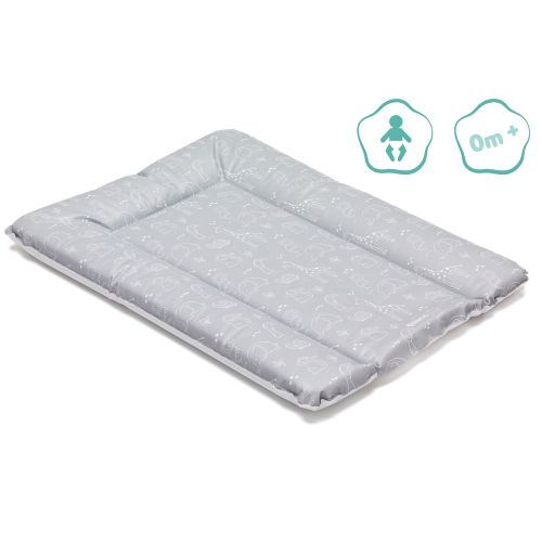 Fillikid podloga za prematanje luxe soft 53x70x4 cm soft, Safary grey slika 5