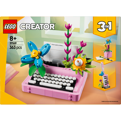 LEGO® CREATOR 31169 Pisaći stroj s cvijećem slika 2