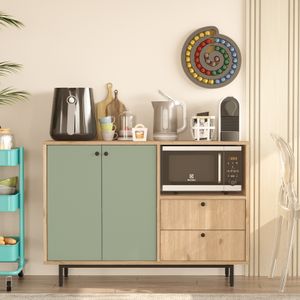 Višenamjenski ormar RE2-SY Oak Green
