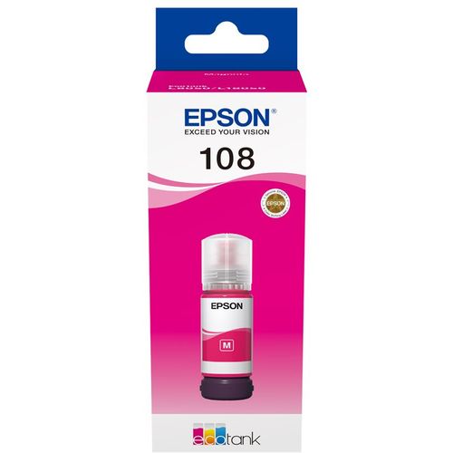 Tinta EPSON 108 EcoTank Magenta Ink Bottle, C13T09C34A slika 3