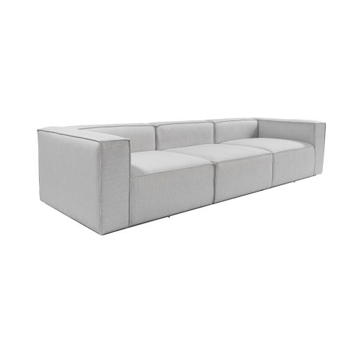 Woody Fashion Trosjed Fora 3 Seater - svjetlo sivi slika 3