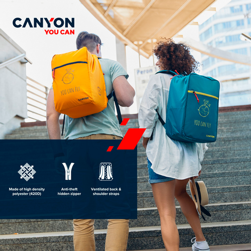 CANYON cabin size backpack for 15.6" laptop slika 9