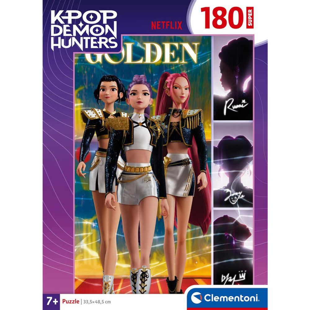 Puzzle Super Kpop Demon Hunters 180 kom slika 2