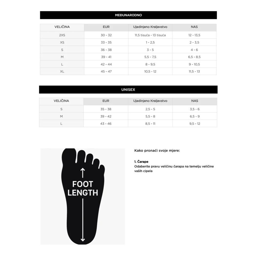 ROSSIGNOL Čarape za skijanje Strato Black slika 2