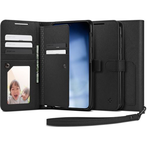 Spigen – Wallet S Plus za Samsung Galaxy S23 Plus – crna slika 1