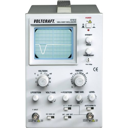 analogni osciloskop VOLTCRAFT AO 610 10 MHz 1-kanalni slika 2