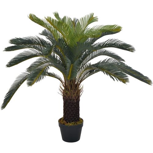 Umjetna cikas palma s posudom zelena 90 cm slika 9
