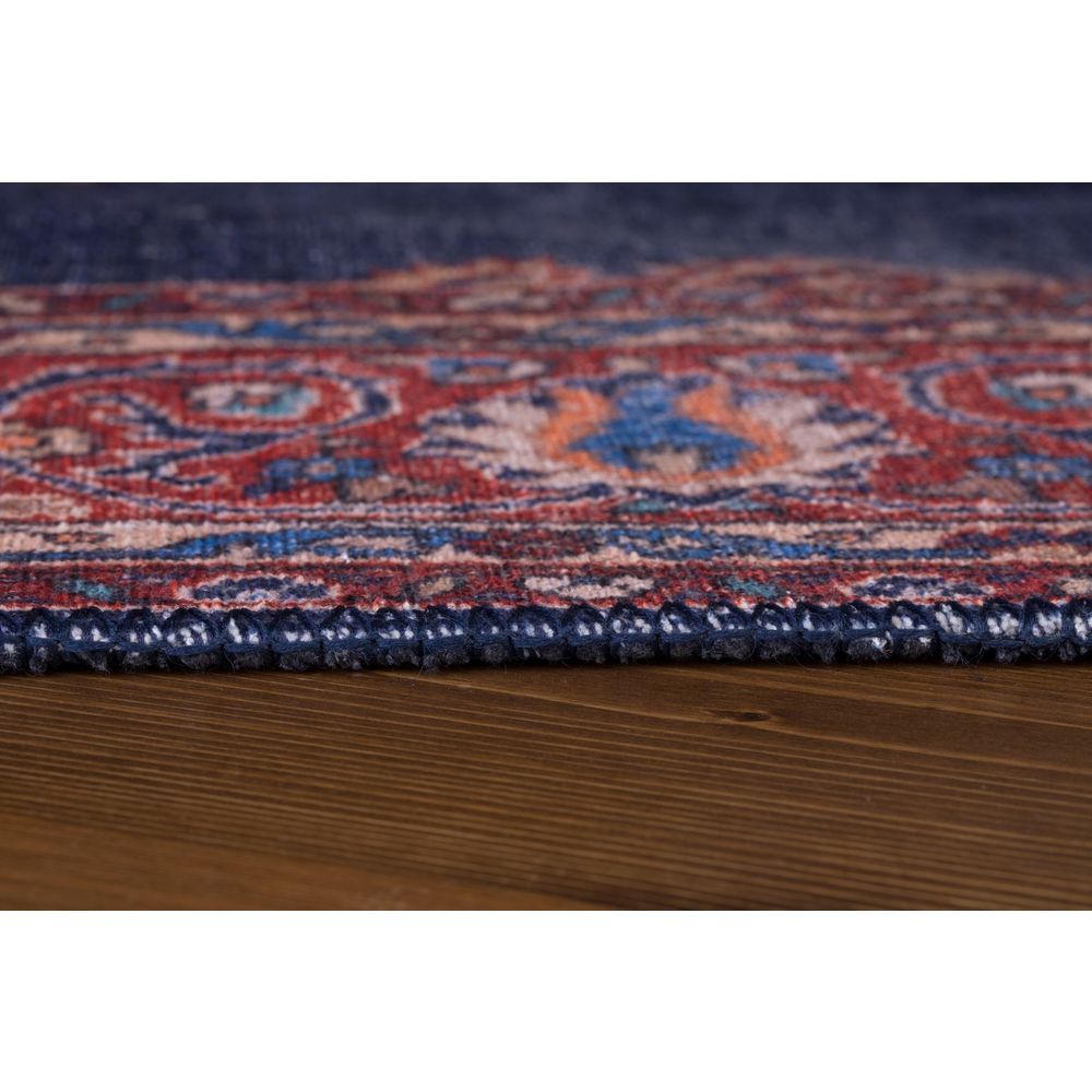 Tamnoplavi Višebojni Tepih 'Blues Chenille' - AL 87 (230 x 330 cm) slika 7