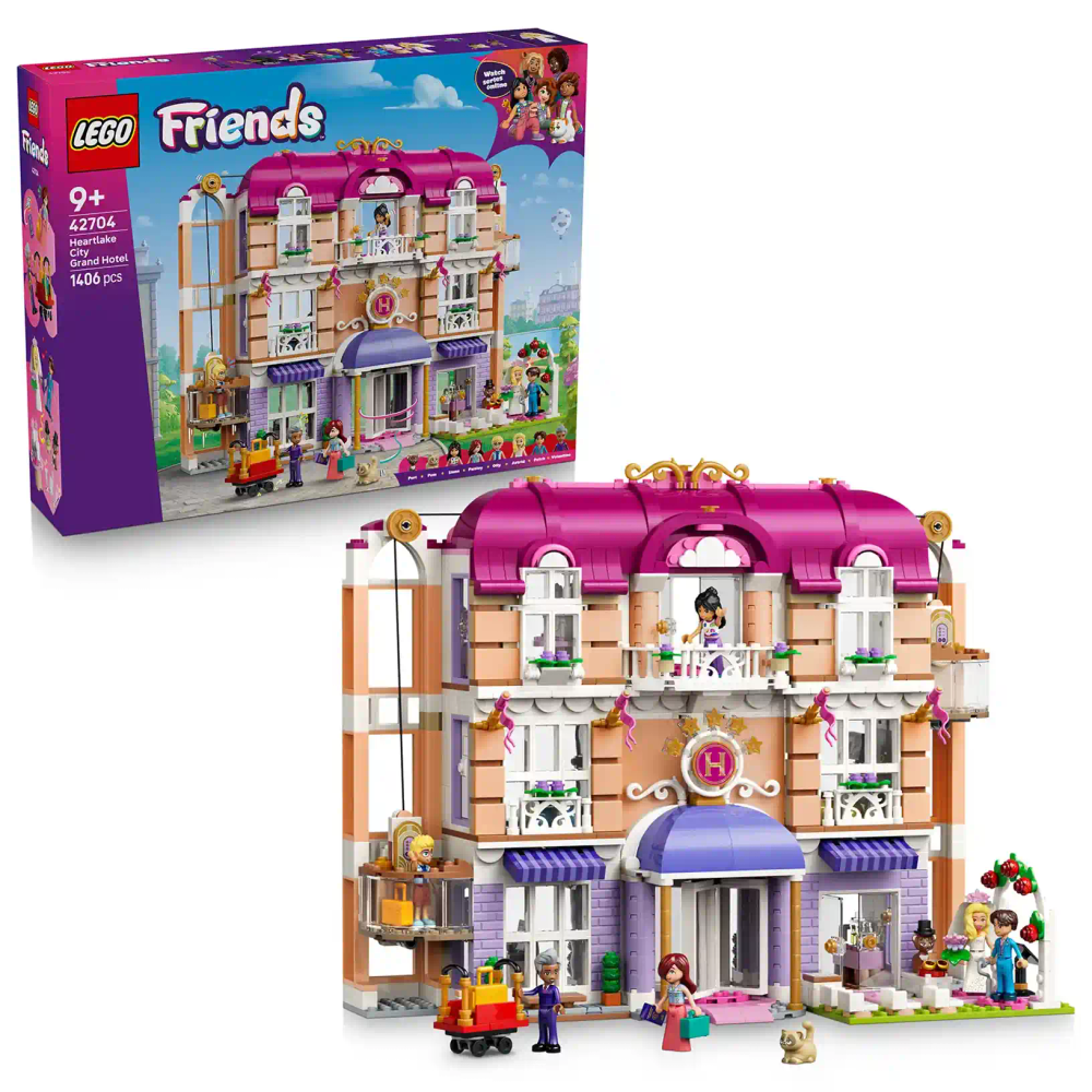 LEGO® Friends 42704 Grand Hotel u mjestu Heartlake slika 1