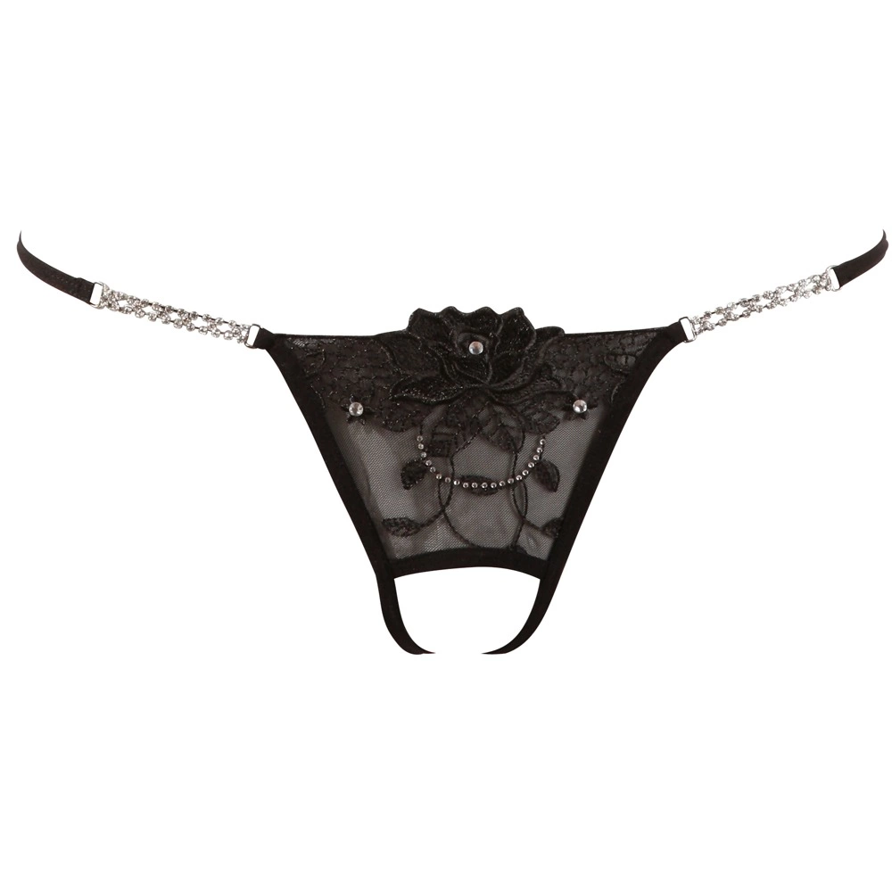 Cottelli DONJE RUBLJE String Rhinestones S/M slika 4
