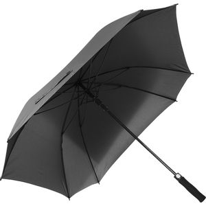 Kišobran Lira Quadro crni pjenasta drška, automatski