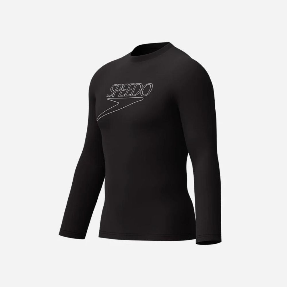 Speedo Muška zaštitna majica za plivanje END+ L-S LOGO RASH GUARD slika 2