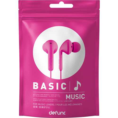 Slušalice - Earbud BASIC - MUSIC - Pink slika 5