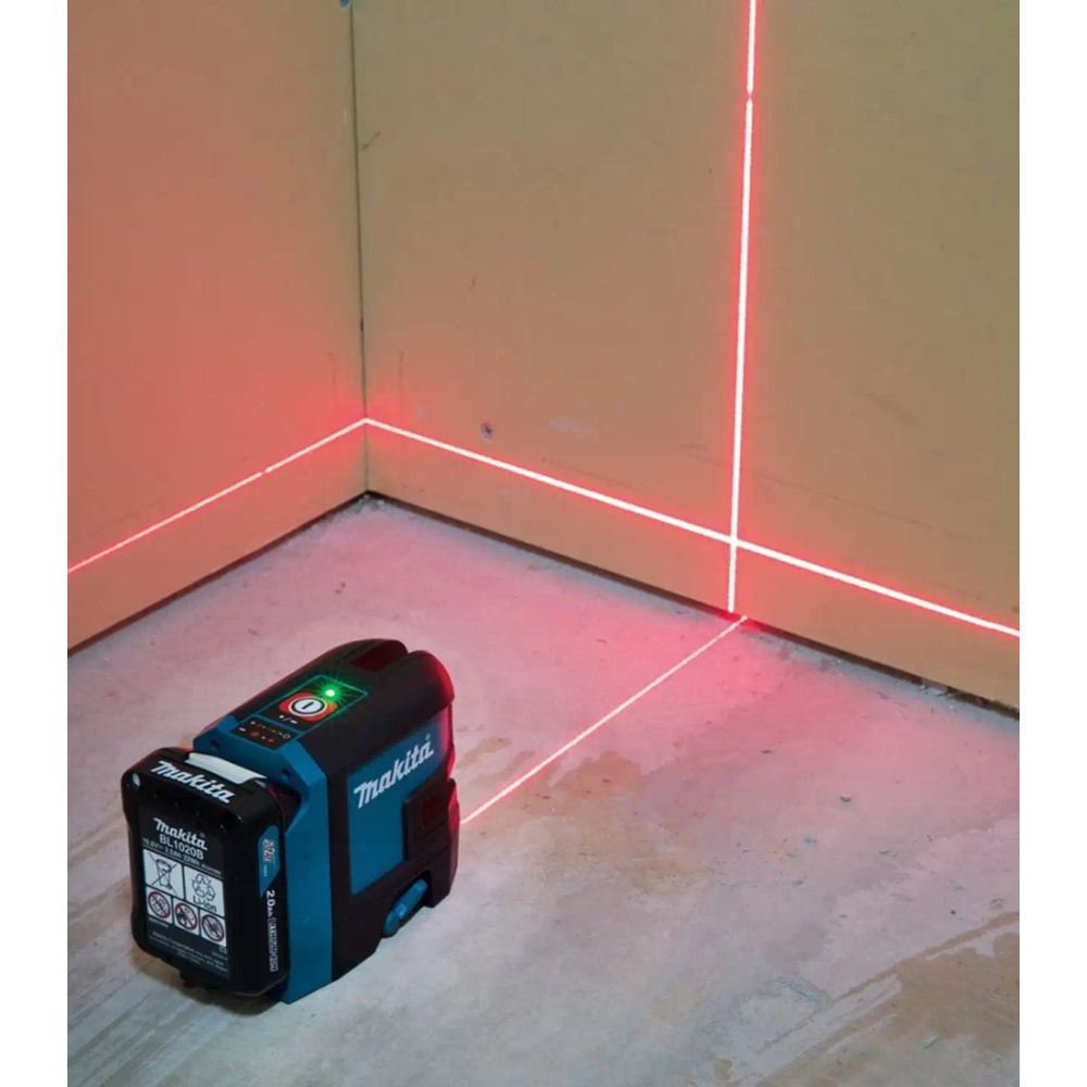 Makita - Akumulatorski križni laserski nivelir / laser SK105DZ slika 2