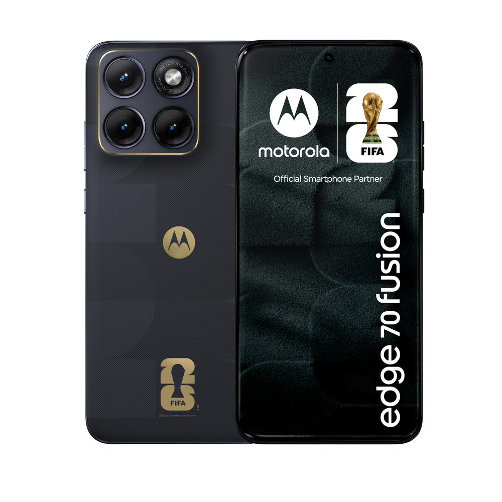 Motorola edge 70 fusion FIFA edition 8GB/256GB PANTONE Silhouette (Black) slika 1