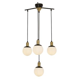 Av-1838-4Bsy Black
Gold Chandelier