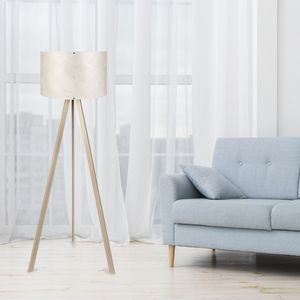 Floor Lamp AYD-1806 colour: Beige and Antique