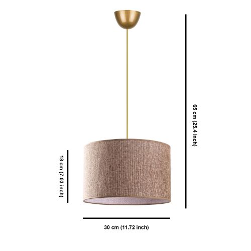 Pie - Beige Beige Chandelier slika 5