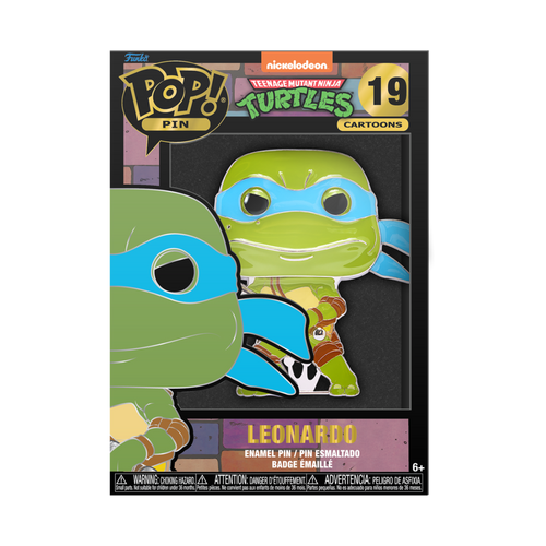 Funko Pop! Pin TMNT: Leonardo - Kolekcionarska Značka slika 1