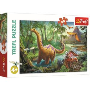 TREFL puzzle dinosauri, 60 kom 17319