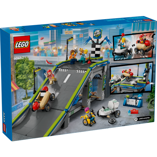 LEGO® CITY 60460 Bez ograničenja: trkalište s rampom za automobile slika 5