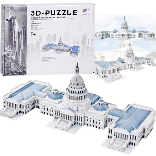 Capitol Hill 3D puzzle 132 kom.  slika 1