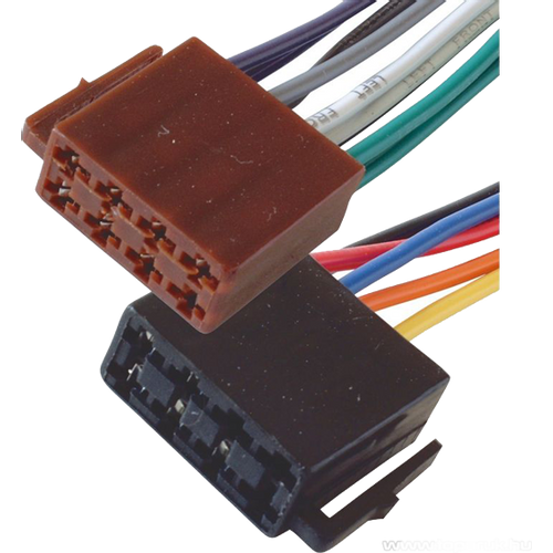 SAL Utičnica ISO, set, napajanje + zvučnici, 15cm, označene žice - ISO 2 slika 1