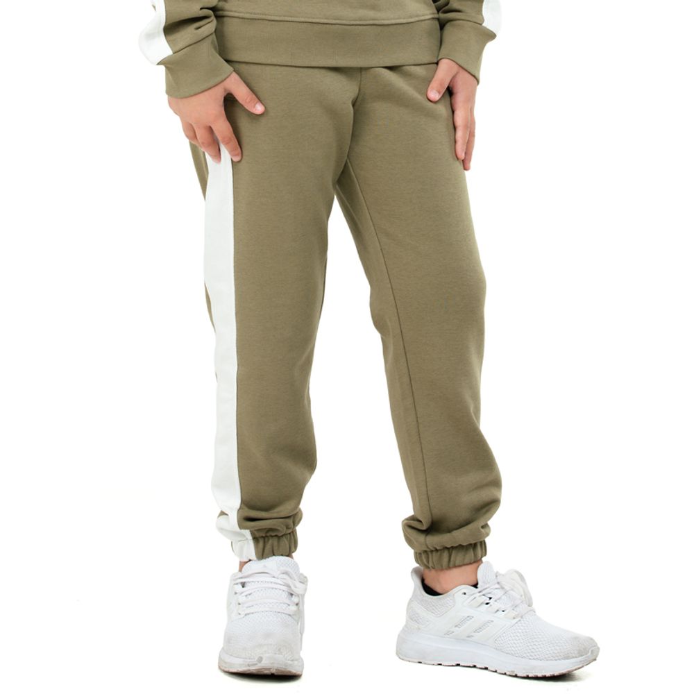 Eastbound Donji dio trenerke za djecu Jump, Olive slika 2