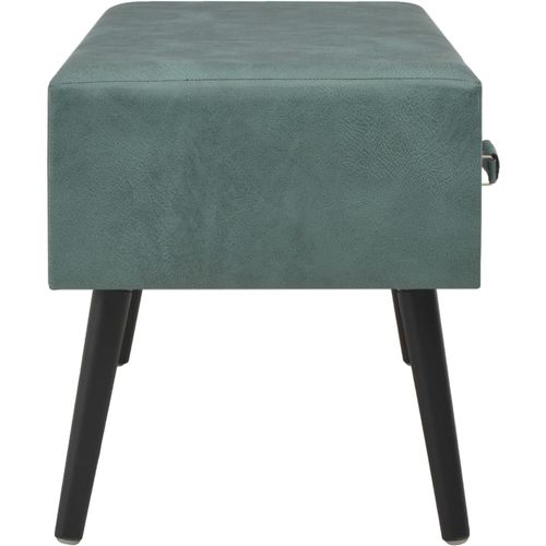 Stolić za kavu morski zeleni 80 x 40 x 46 cm od umjetne kože slika 21