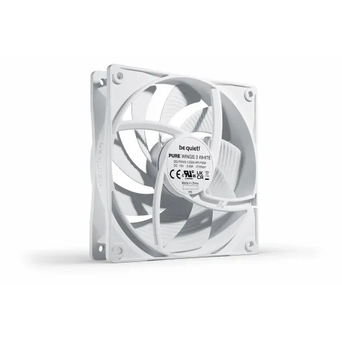 Case Cooler Be quiet Pure Wings 3 120mm PWM high-speed BL111 White slika 2