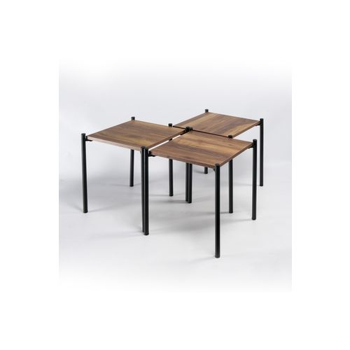 Kare Zigon Set Oak
Black Nesting Table (3 Pieces) slika 3