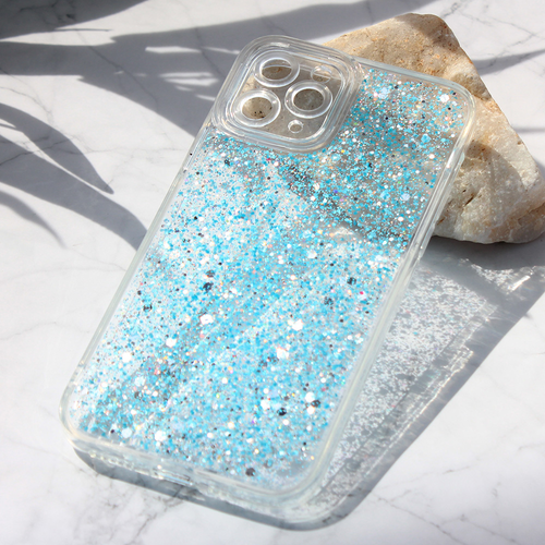 Maska Glitter za iPhone 11 Pro 5.8 plava slika 1