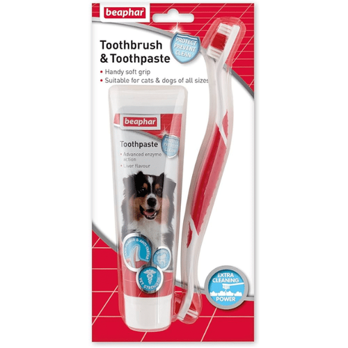 Beaphar Toothbrush &amp; Toothpaste slika 1