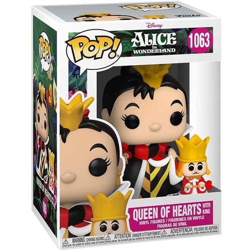 POP figure Disney Alice in Wonderland 70th Queen with King slika 2