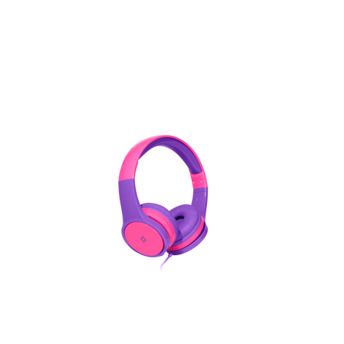 Dječje Slušalice - HeadPhones + Microphone - Purple/Pink - Bubbles  Kids slika 2