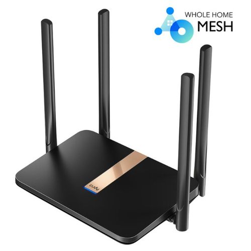 Cudy LT500D 4G LTE AC1200 Dual Band MESH Wi-Fi Router CPE 4+5Ghz, 1W/4L 10/100, 4x Antena detachable slika 1