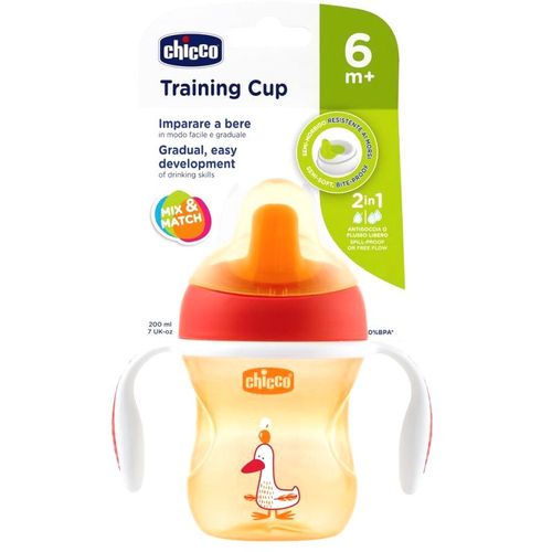 Chicco Čaša TRAINING 6m+ 200ml, Neutral slika 1