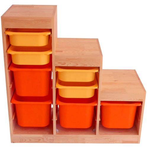 Woody Fashion Ormarić višenamjenski Oak Organizer slika 1