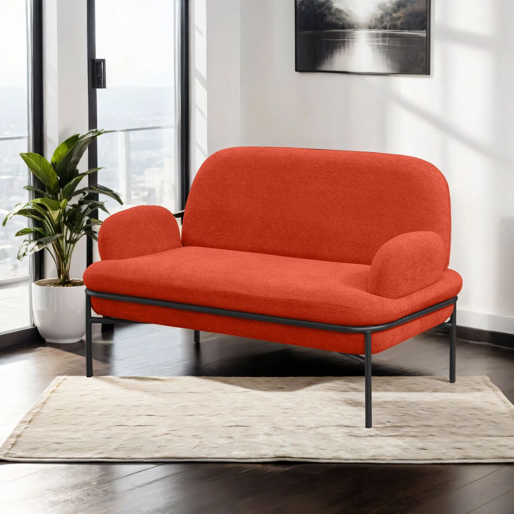 Dvosjed Sofa Aster - boja: crvena pločica slika 2