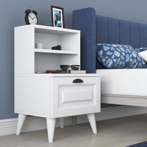 BD105 - 2785 White Nightstand