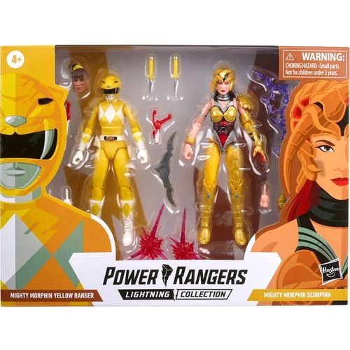 Power Rangers Žuti rendžer i Scorpina slika 1