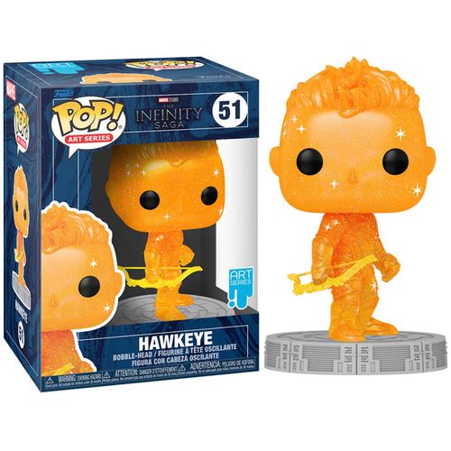 POP figure Marvel Infinity Saga Hawkeye Orange slika 2