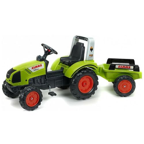 Falk Traktor Za Decu Sa Prikolicom Claas slika 1