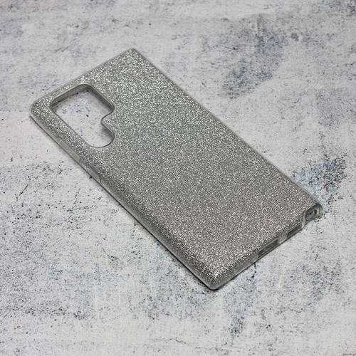 Torbica Crystal Dust za Samsung S908B Galaxy S22 Ultra 5G srebrna slika 1