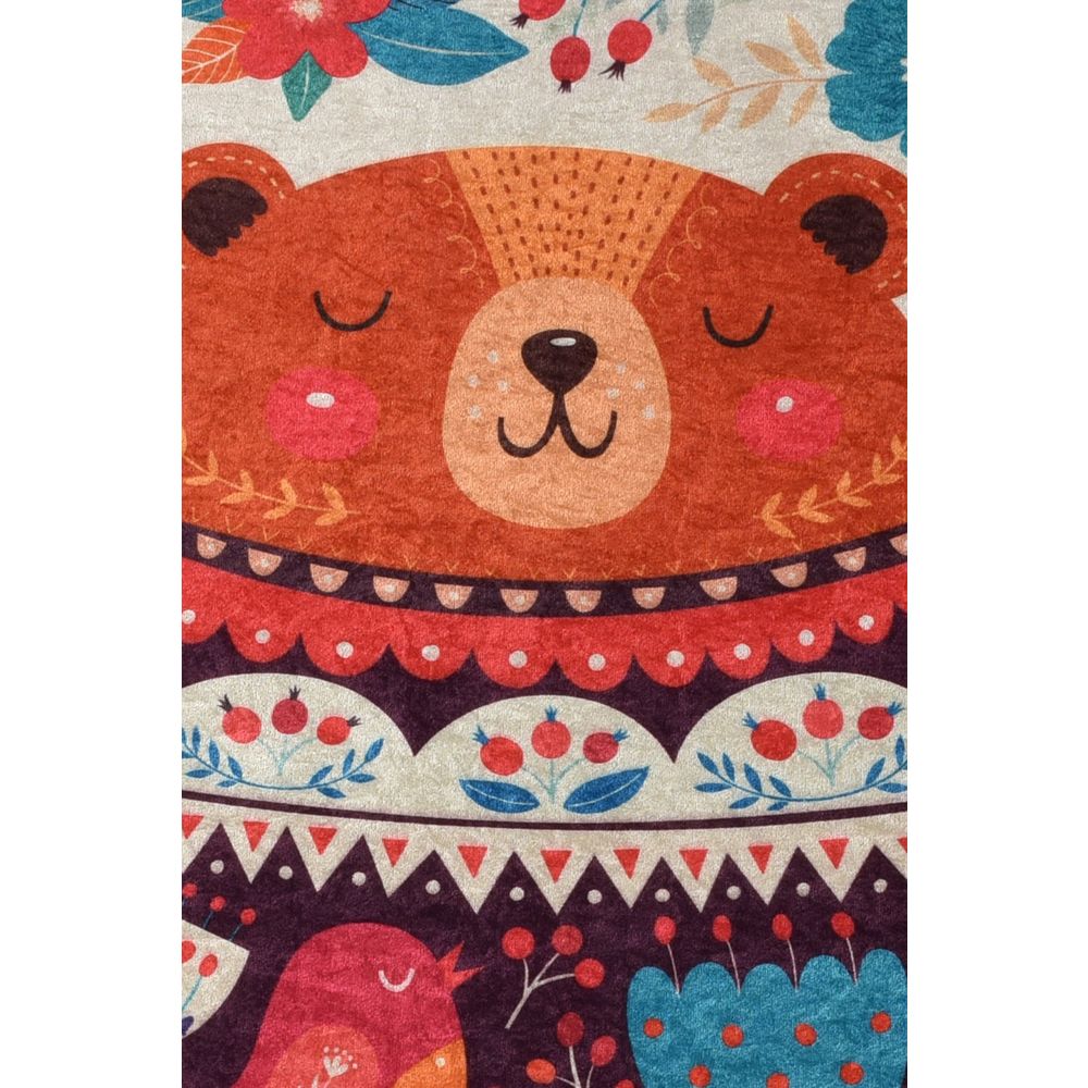 Šareni Tepih 'Sweet Bear' - Višebojni (140 cm) slika 4