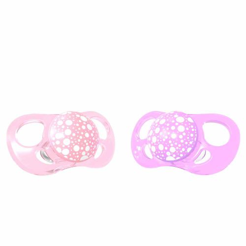 Twistshake 2 X Cucle 6 M Pastel Pink Purple slika 1