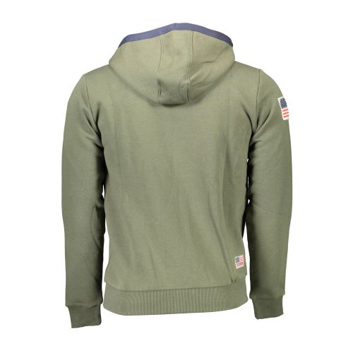 US POLO GREEN MAN SWEATSHIRT WITH ZIP slika 2