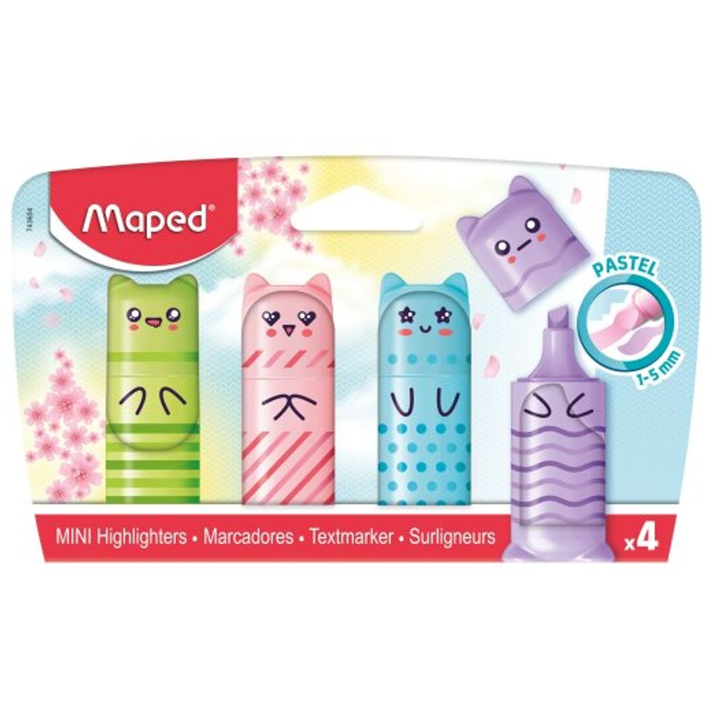Maped Markeri mini 4/1 PASTEL slika 1