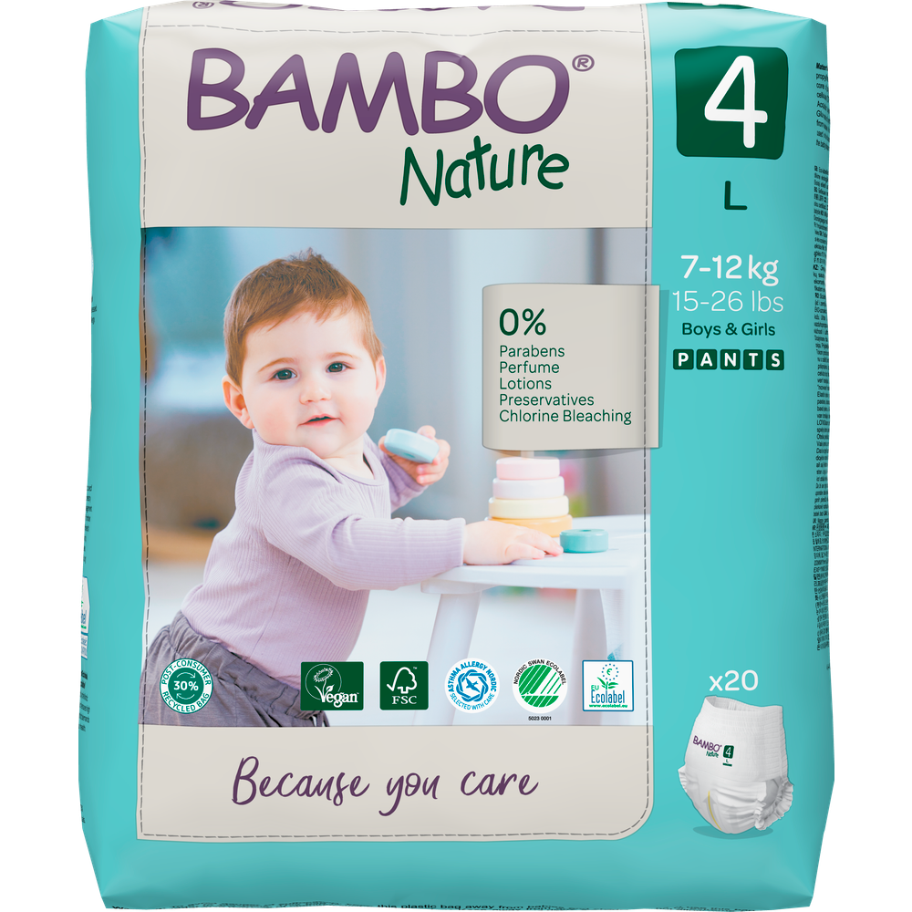 Bambo Nature pelene gaćice malo pakovanje slika 1