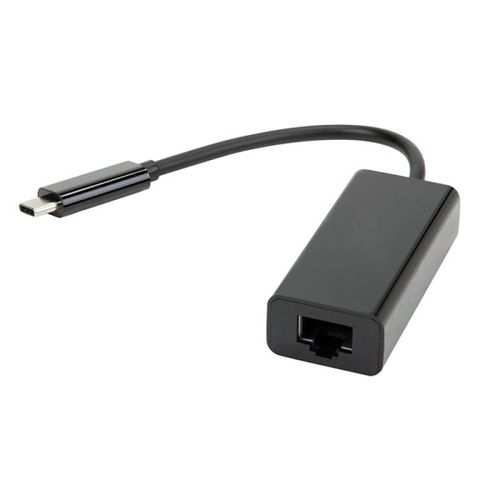 Xwave Mrežni Adapter USB-C na ethernet RJ-45,muški-ženski,beli slika 1